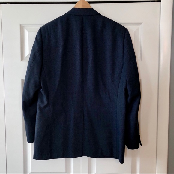 Macy’s John Ashford Navy Blazer, 42 - Picture 2 of 5